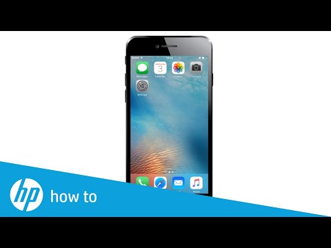 Printing From Apple iOS to an HP Printer Without a Wireless Network | HP Printers | HP