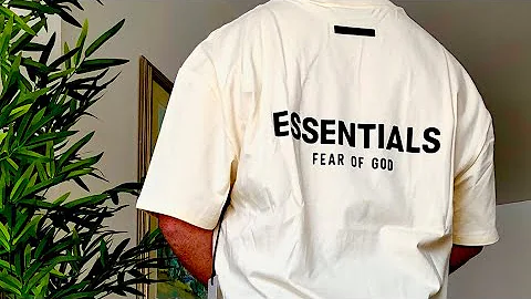 FEAR OF GOD ESSENTIALS T-SHIRT SIZING SS21