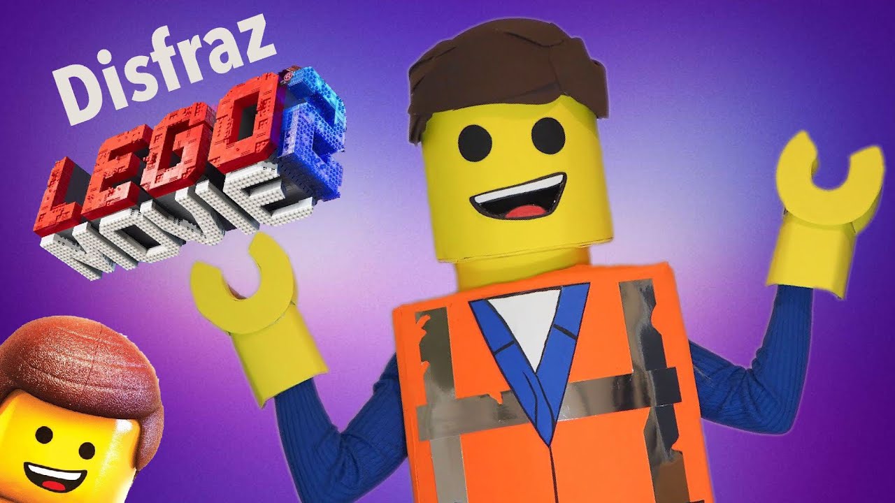 Como hacer disfraz de LEGO - La Lego película -DIY LEGO - Disfraz carnaval  2019 - YouTube