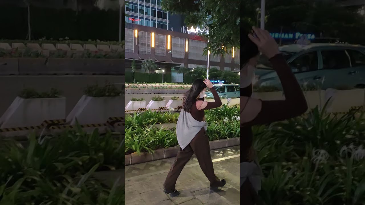 night walk at jakarta