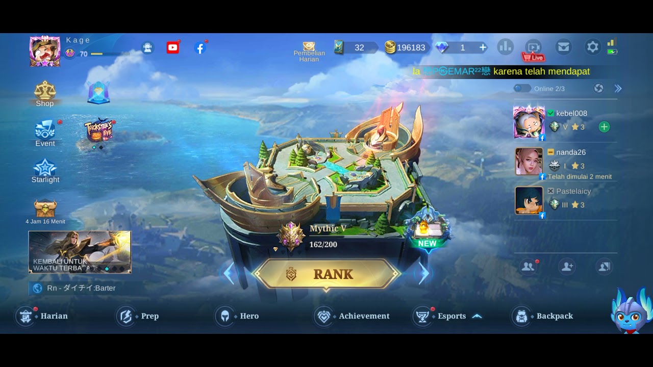 KODE BUG PROMO DIAMOND KUNING