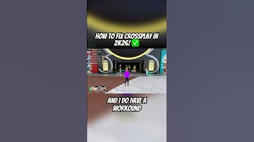 HOW TO FIX CROSSPLAY IN NBA2K26! #nba2k26 #shorts