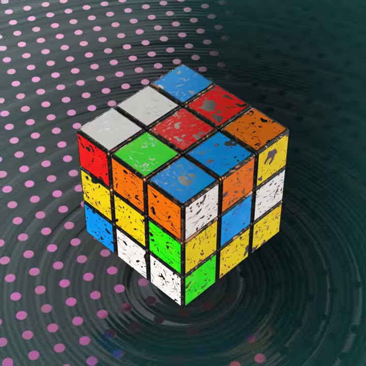 Rubik's Cube - Animation (KeyShot Model and Rendering) - L'Export ...