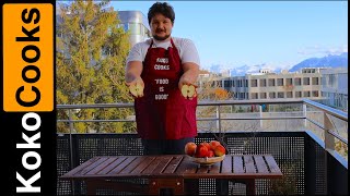 How to split an Apple in Half, using only Bare Hands.