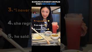 Famous Ranking The Funniest Couples When She's Hungry 😂 #shorts #couples #funny Wealth