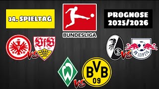 Bundesliga Matchday 34: Prediction 2025/2026! / Werder Bremen vs. Borussia Dortmund