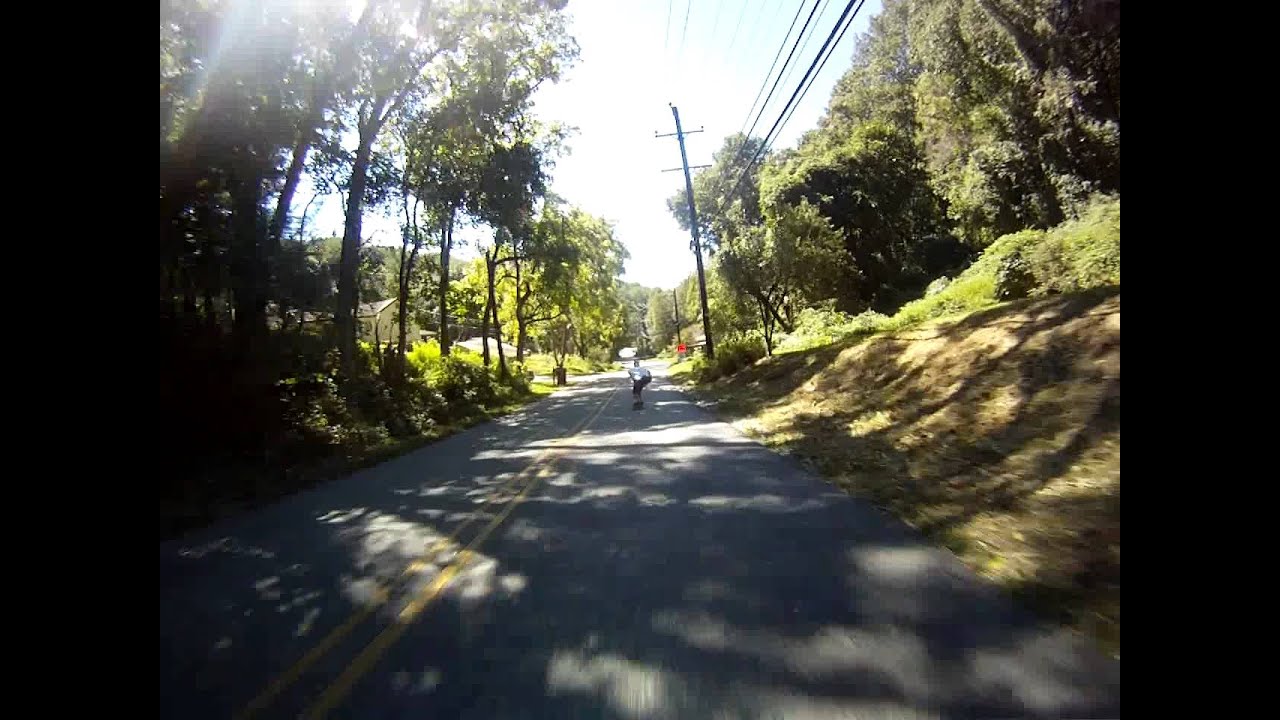 Longboarding - falling at 45+ mph on LB road