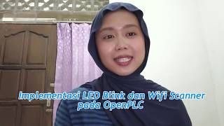 Implementasi Blink LED dan WiFi Scanner pada OpenPLC