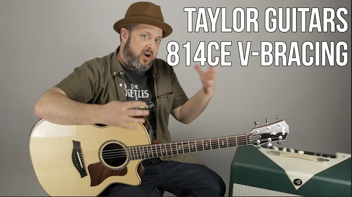 Taylor Guitars 814ce V-class Bracing Guitar Demo