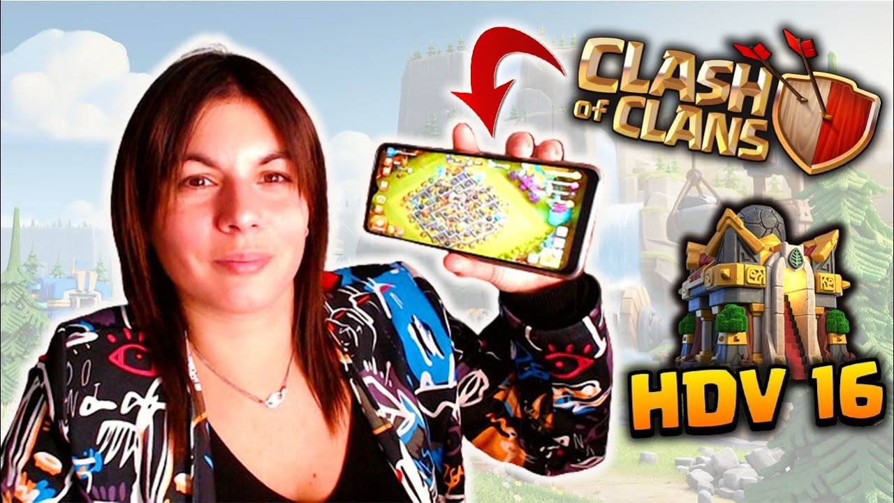 ASMR Français - Clash of clans : Découverte de l'HDV 16