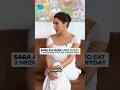 Sara Ali Khan Used To Eat 2 Medium Pizzas Everyday! #saraalikhan #foodie #sundaybrunch