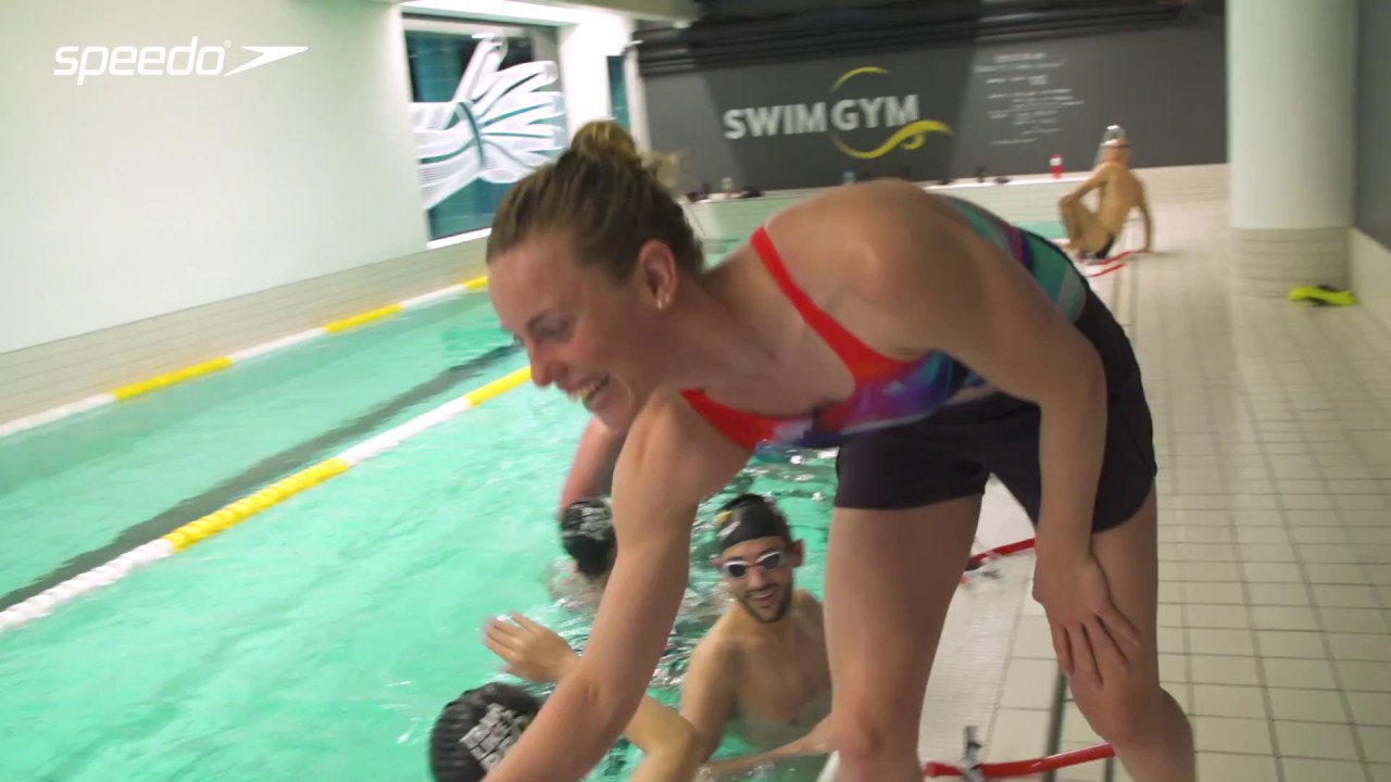 Femke Heemskerk geeft Speedo clinic bij SwimGym