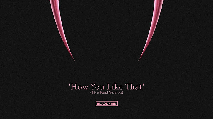 BLACKPINK - Opening / 'How You Like That' || BORN PINK TOUR (Live Band Studio Version)
