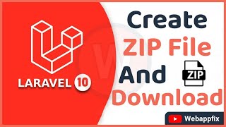 How to Create ZIP File and Download in Laravel 10 | Create ZIP in PHP | Create ZIP File PHP Tutorial