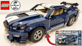 Custom LEGO Mustang Shelby GT500 | 10265 Build - YouTube