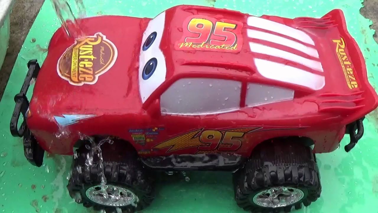 Car wash Lightning McQueen Toys Car wash for children