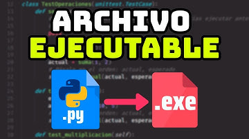 🏃 Crea Archivo Ejecutable de Python en 6 Minutos (.PY a .EXE) #97