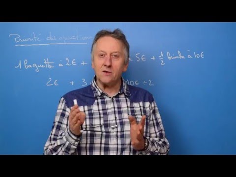 Définition Priorité Des Opérations MCMaths HD