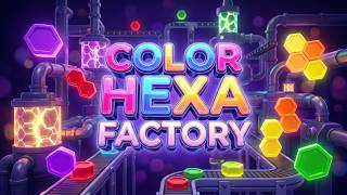 Color Hexa Factory! モバイルゲームプレイ Android screenshot 5