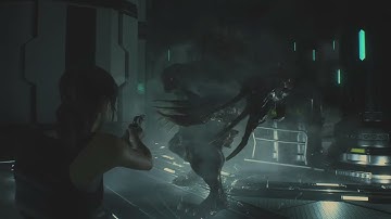 RE2 Remake Birkin G3 Boss fight Hardcore no Hud PS5