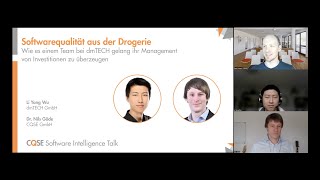 Softwarequalität aus der Drogerie -- CQSE Software Intelligence Talk (2023-05 🇩🇪)