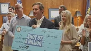 Lexington woman named first $1 million lottery winner