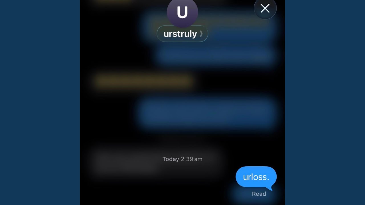Watch urloss on YouTube Watch urloss on YouTube