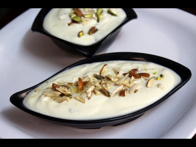 shrikhand recipe with dahi - kesar pista badam shrikhand - curd recipe summer special | Yummy Indian Kitchen