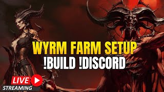 Gold Giveaway Wyrn Farm Strategy !Build !WW !Discord #DiabloIV #Diablopartner