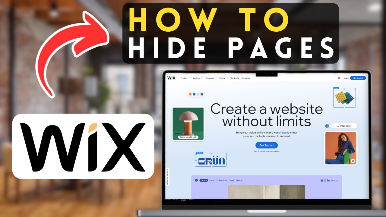 How to Hide Pages in Wix | Wix Tutorial (2025) - YouTube