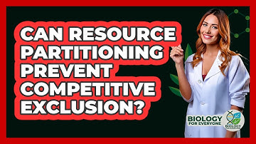 Can Resource Partitioning Prevent Competitive Exclusion?