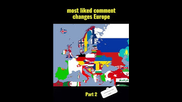 Most Liked Comment Changes Europe Part 2 #shorts #geography geograp
