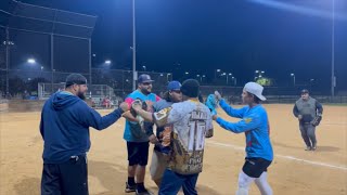 Wednesday Night Softball Highlights- Swinging Friars vs Los Gorditos #sports#trending#gamenight#asa