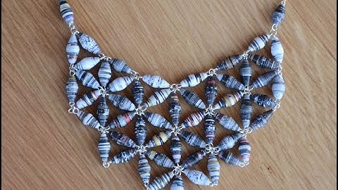 How To Make Paper Bead Jewelry