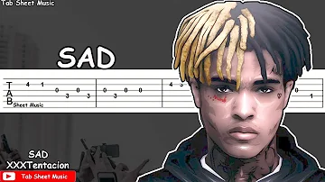 XXXTentacion - Sad! Guitar Tutorial