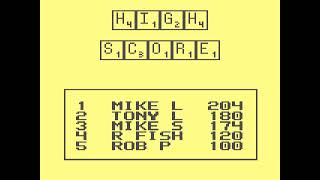 (Gameplay - 4016) Super Scrabble (Gameboy - 100) screenshot 4