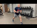 Split squat twist