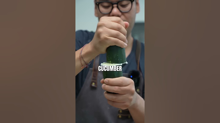 Has anyone tried this cucumber hack? #cucumber #cookinghacks
