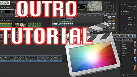Picture Outro - Final Cut Pro Tutorial