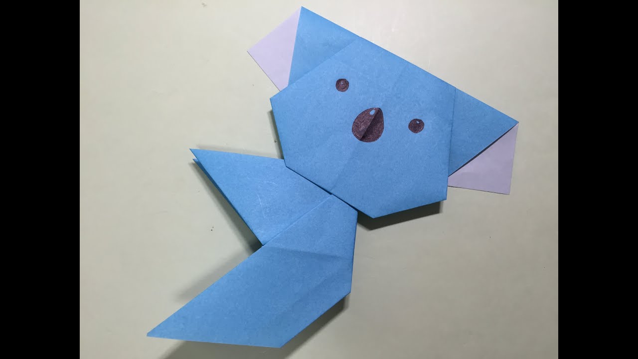 折り紙ランド Vol 425 コアラの折り方 Ver 2 Origami How To Fold A Koala Ver 2 Youtube