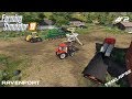 Planting corn and soybeans | Timelapse on Ravenport | Farming Simulator 19 | Episode 2