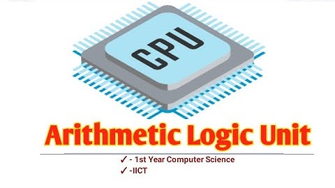 What is Arithmetic Logic Unit | ALU In Computer Architecture | Computer Science lecture In pashto