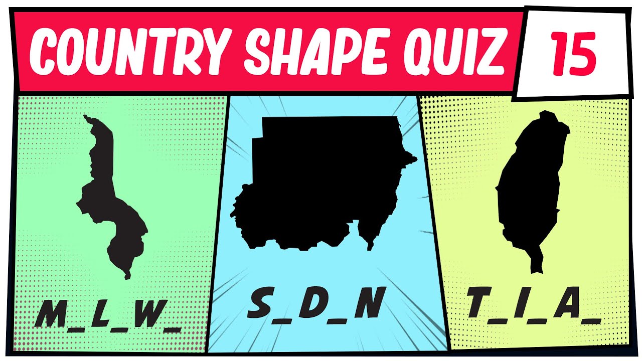 Country shapes Quiz