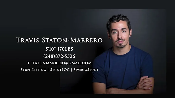 Travis Staton-Marrero Stunt Reel 2022