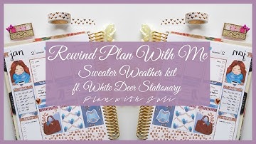 Rewind PWM || Vertical || Sweater Weather ft. White Deer Stationery || Plan With Juli