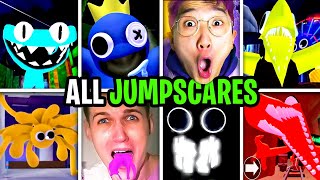 SCARIEST JUMPSCARES ON YOUTUBE! (RAINBOW FRIENDS, GARTEN OF BANBAN, POPPY PLAYTIME \& MORE!)