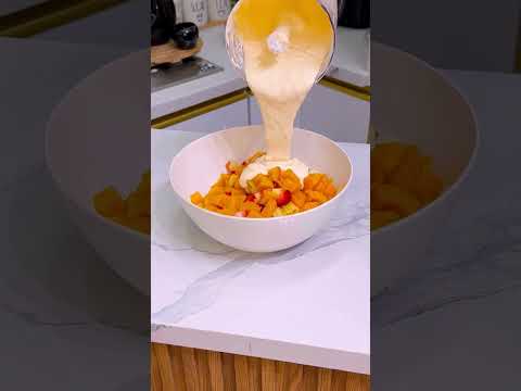 سلطه فاكهه بالكريمه رهيبه جربيها اليوم