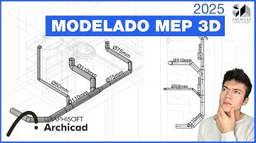 Aprende MEP en 9 minutos | Isométrico | ARCHICAD | 2025 🔥