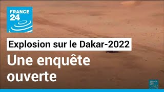 Dakar-2022 : enquête antiterroriste ouverte après l'explosion d'un véhicule le 30 décembre