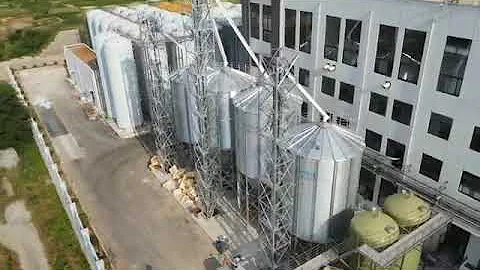 Shelley hopper bottom steel silos